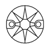 Sew-On 3288 8mm